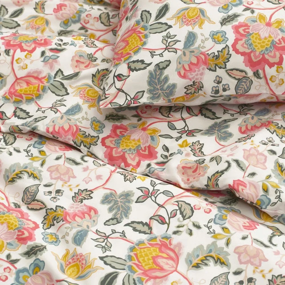 Floral Patterned Duvet Set